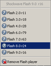 Flash Switcher extension for Firefox